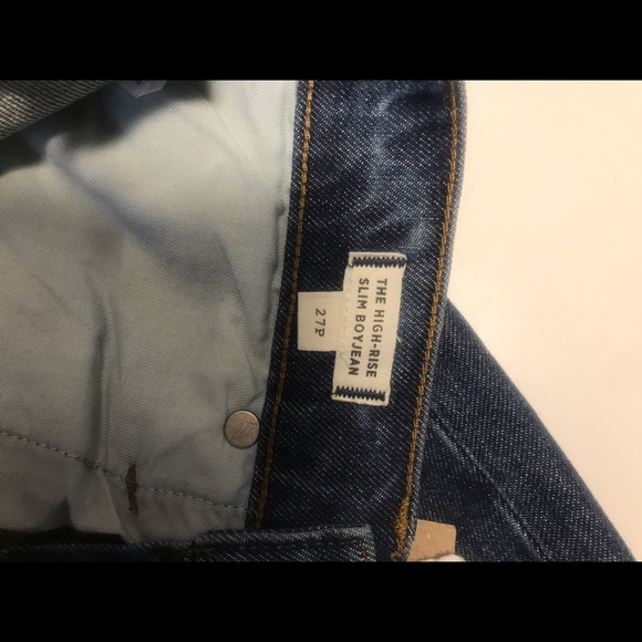 NWOT High rise slim boyjean - Picture 5 of 6